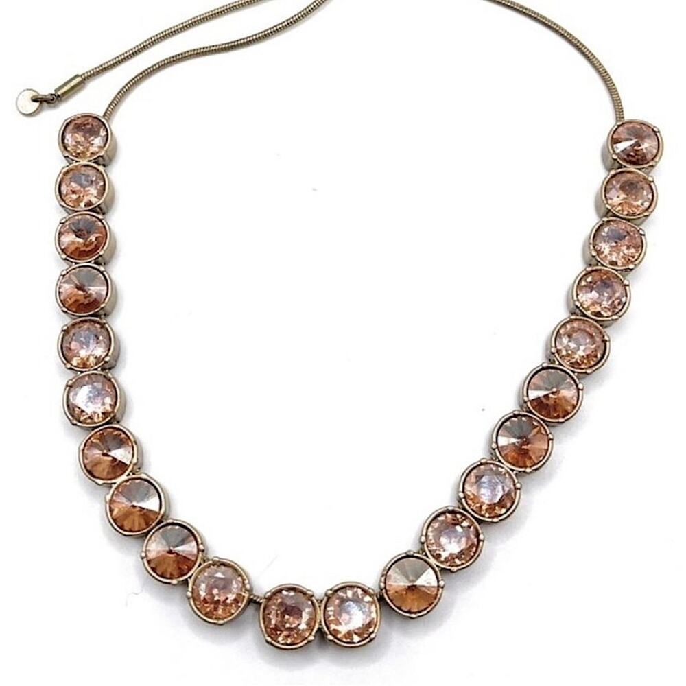 STELLA & DOT • Vintage Vida Champagne Gold Toned Necklace